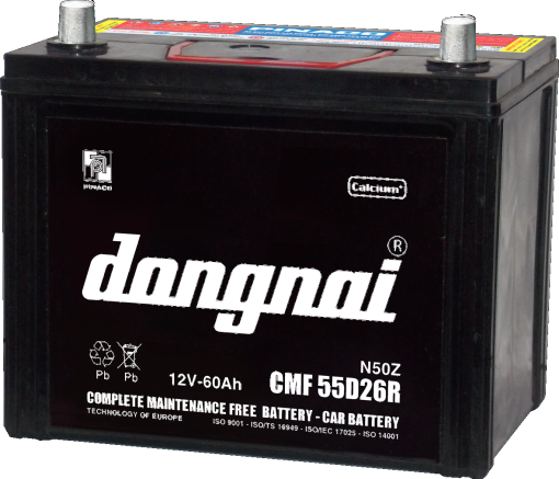 ẮC QUY ĐỒNG NAI CMF 55D26 R/L