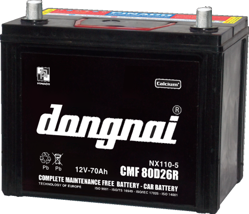 ẮC QUY ĐỒNG NAI CMF 80D26 R/L