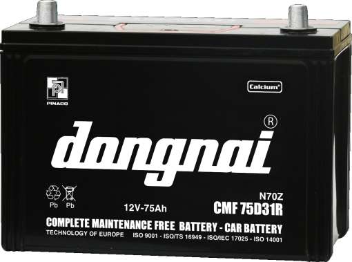 ẮC QUY ĐỒNG NAI CMF 75D31 R/L